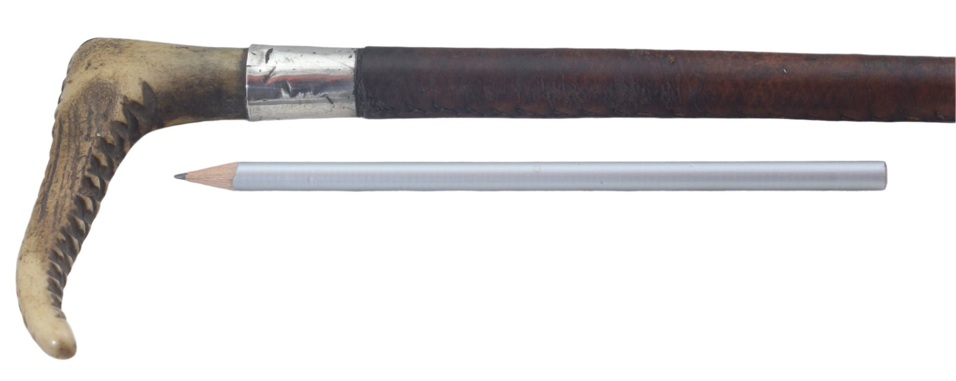 1885 Callow Small Ladies or Child's Leather Hunting Whip
