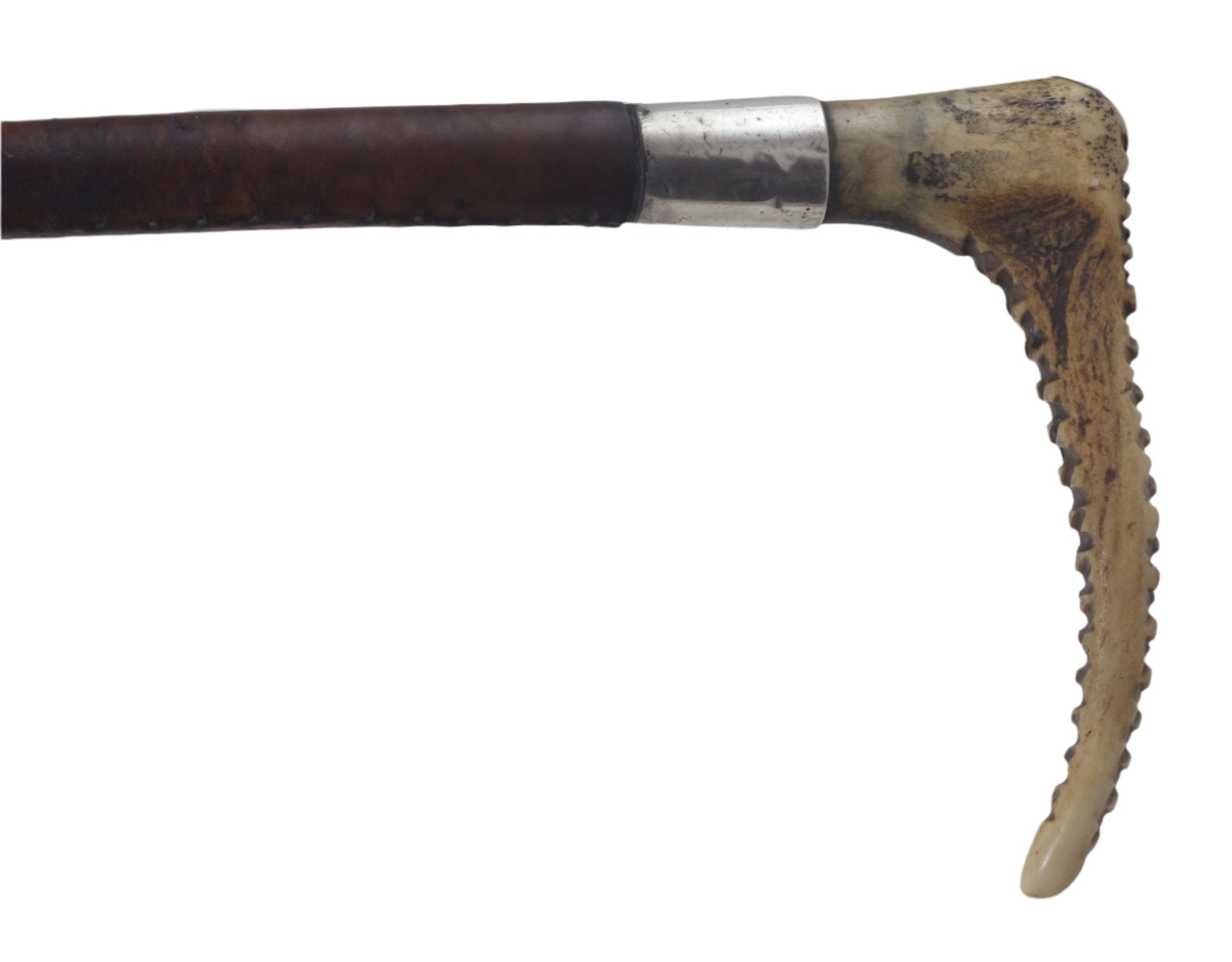 1885 Callow Small Ladies or Child's Leather Hunting Whip