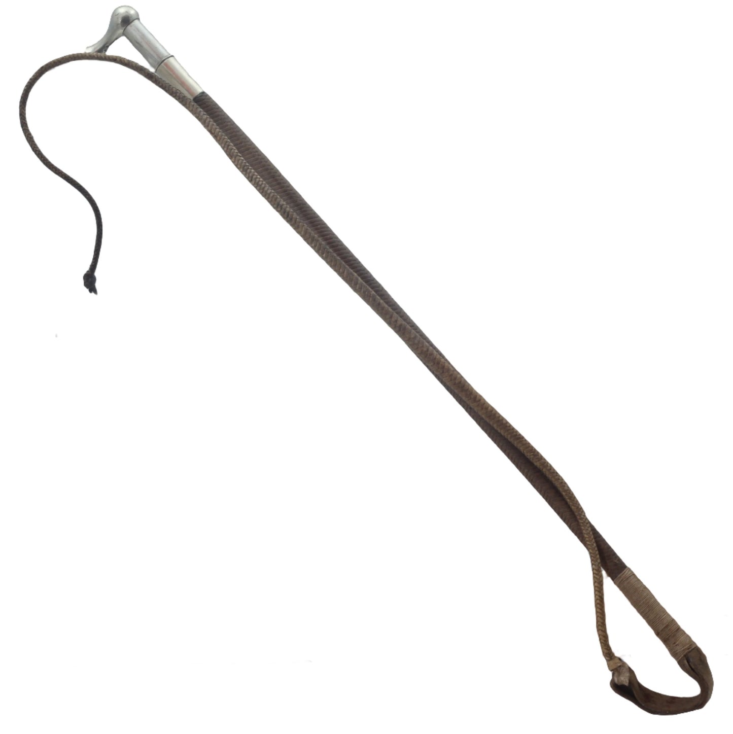 Antique Locksmasher or Hammer Handled Hunting Whip