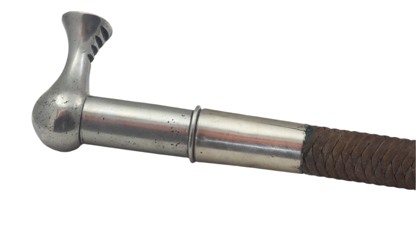 Antique Locksmasher or Hammer Handled Hunting Whip