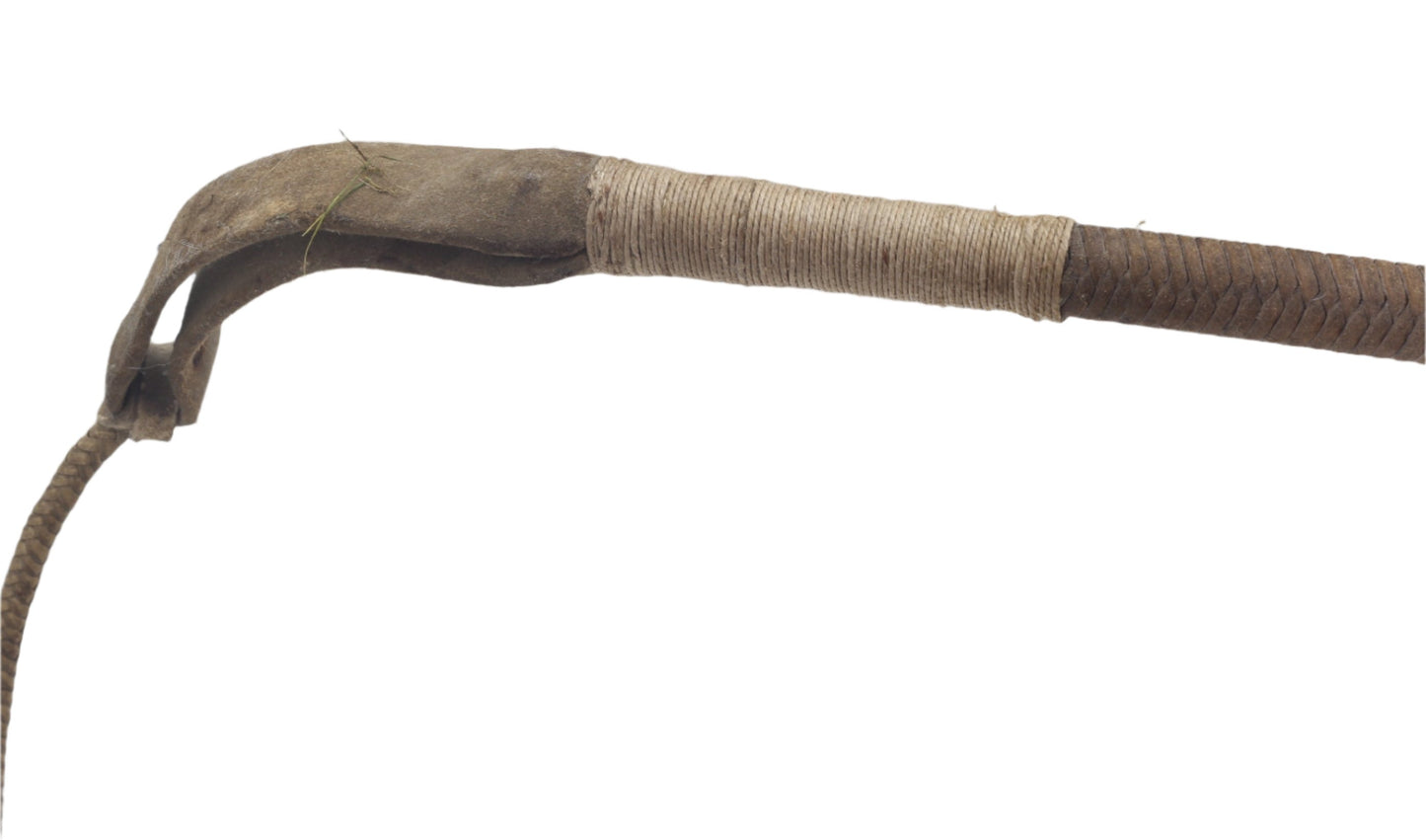 Antique Locksmasher or Hammer Handled Hunting Whip