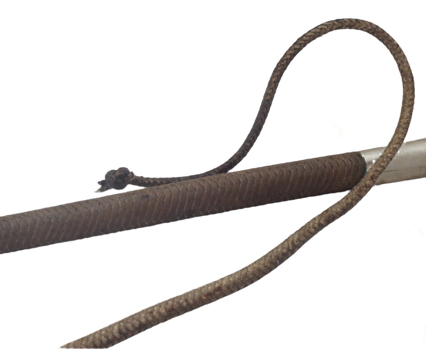 Antique Locksmasher or Hammer Handled Hunting Whip