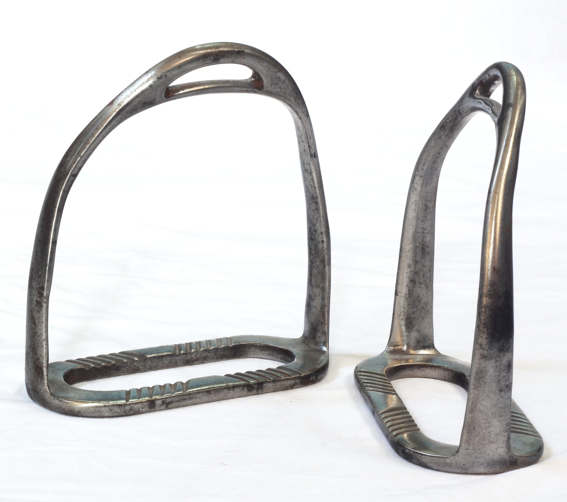A Pair of 1915 WWI Military Stirrups