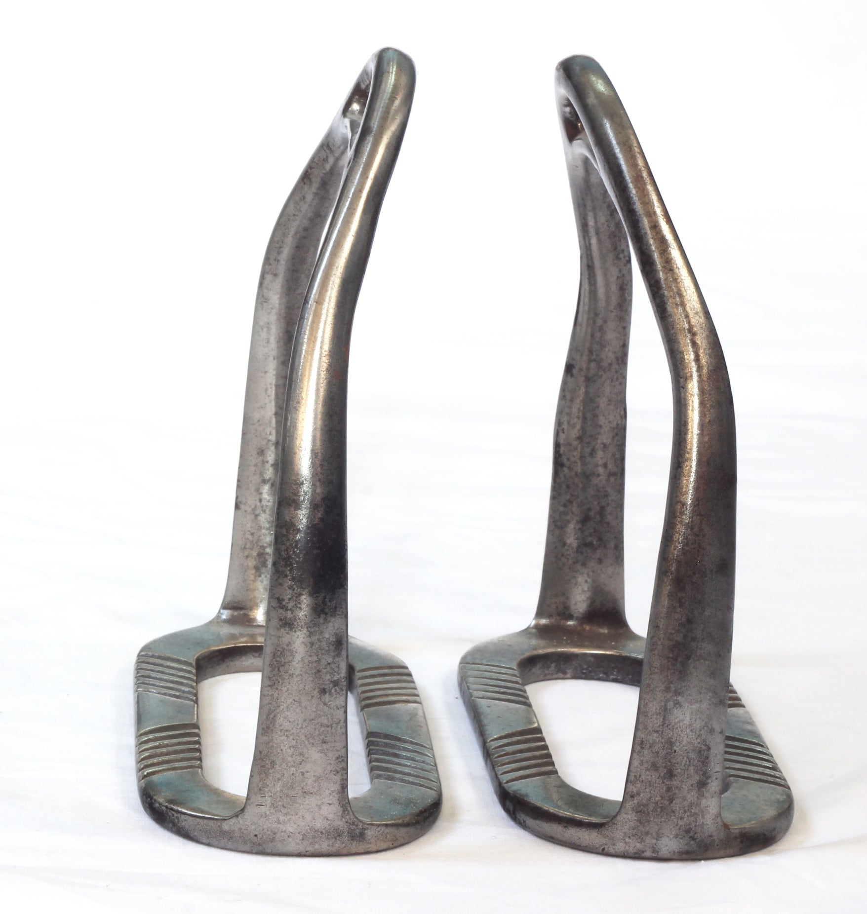 A Pair of 1915 WWI Military Stirrups