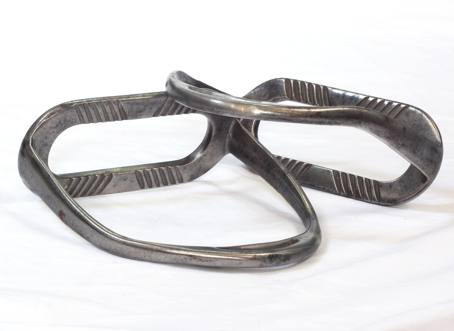 A Pair of 1915 WWI Military Stirrups - Stirrup242