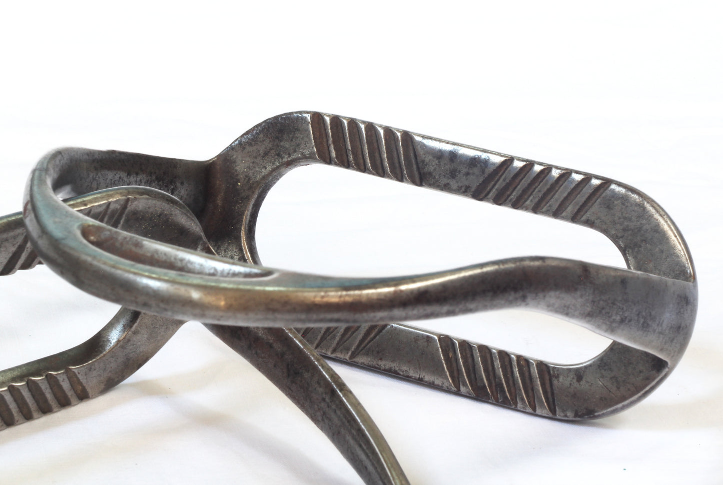 A Pair of 1915 WWI Military Stirrups - Stirrup242