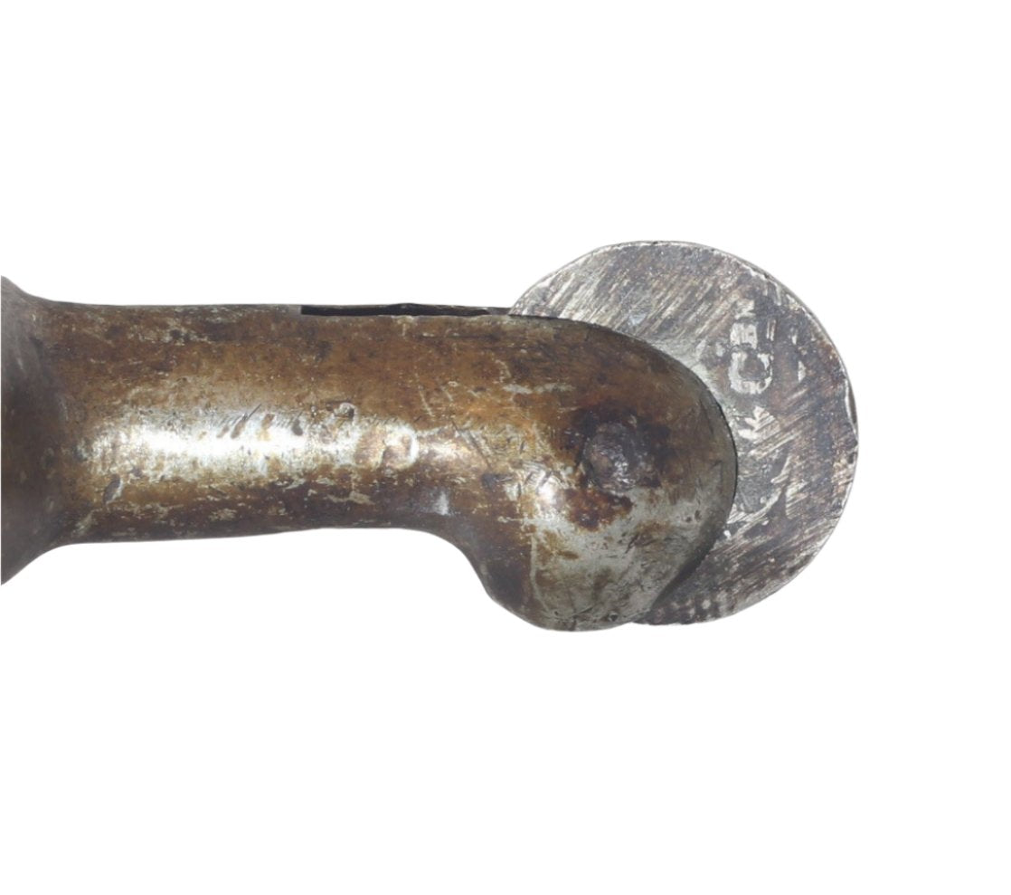 Pair of WW1 Heavy Cavalry Spurs with Coin Rowels