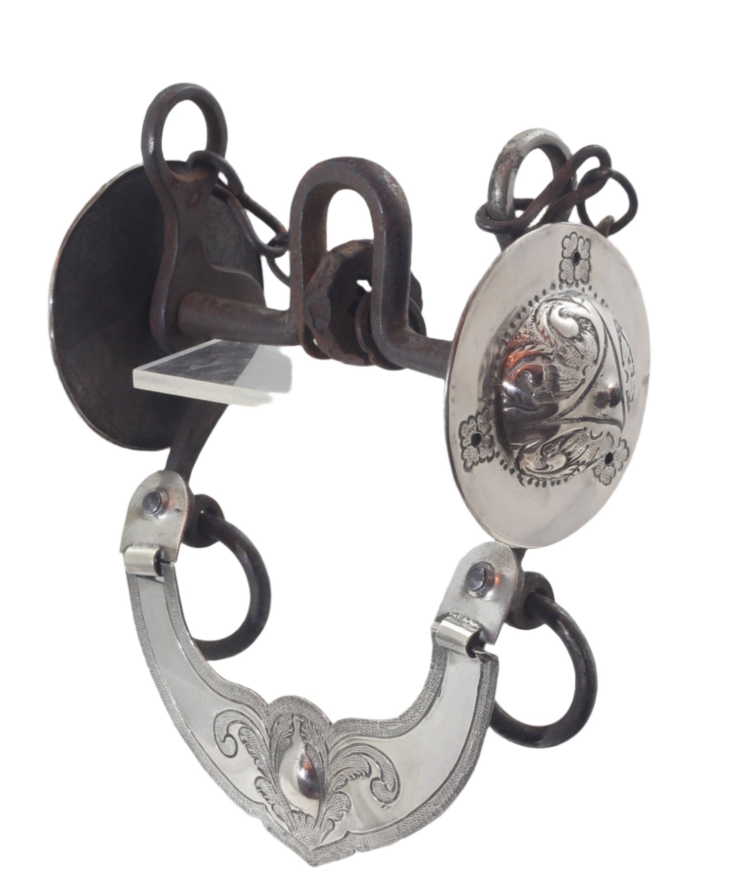 An Antique Argentine Gaucho Bit with Pontezuela