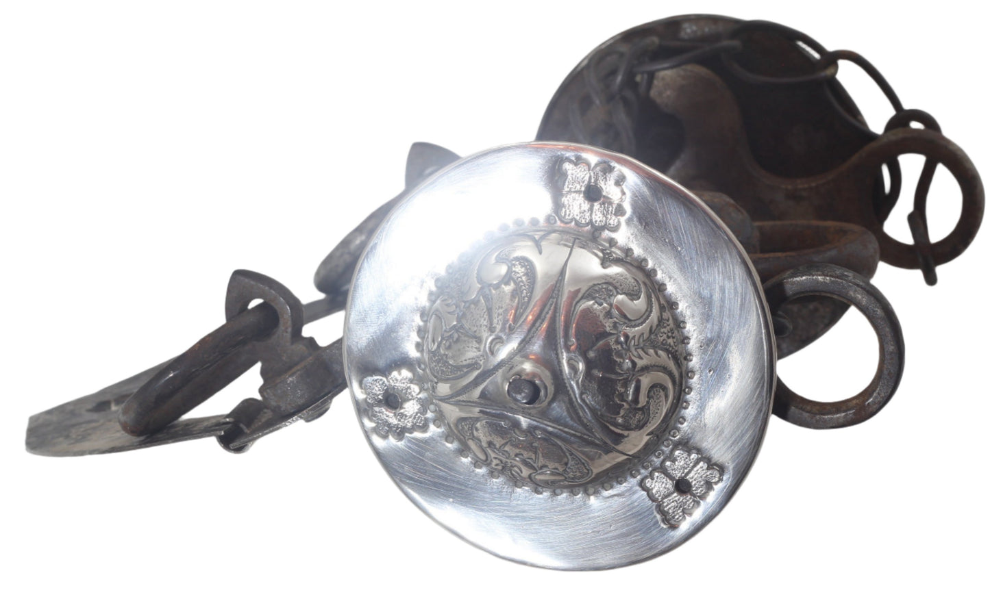 An Antique Argentine Gaucho Bit with Pontezuela