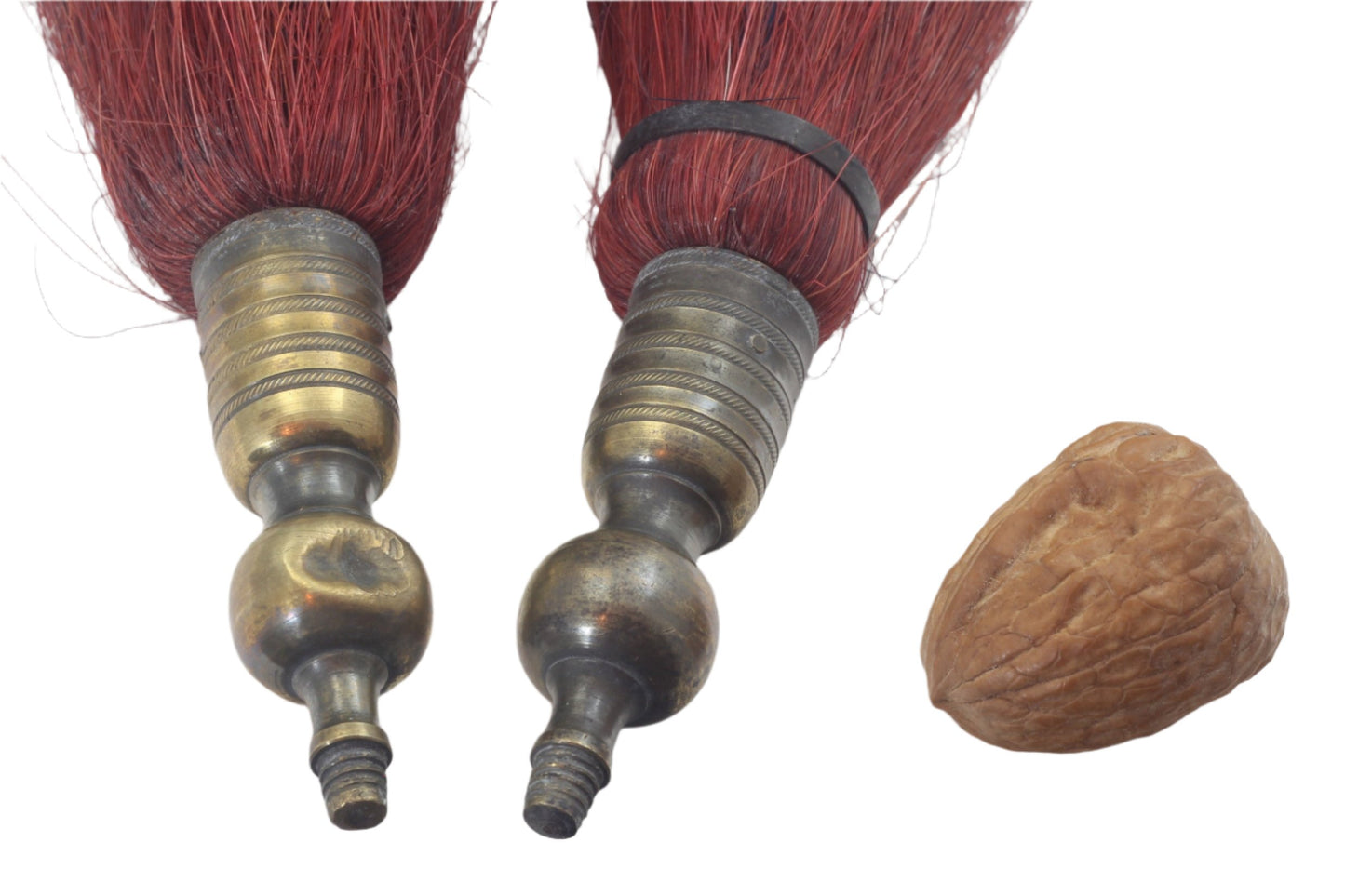 Pair of Three Tier Heavy Horse Plumes