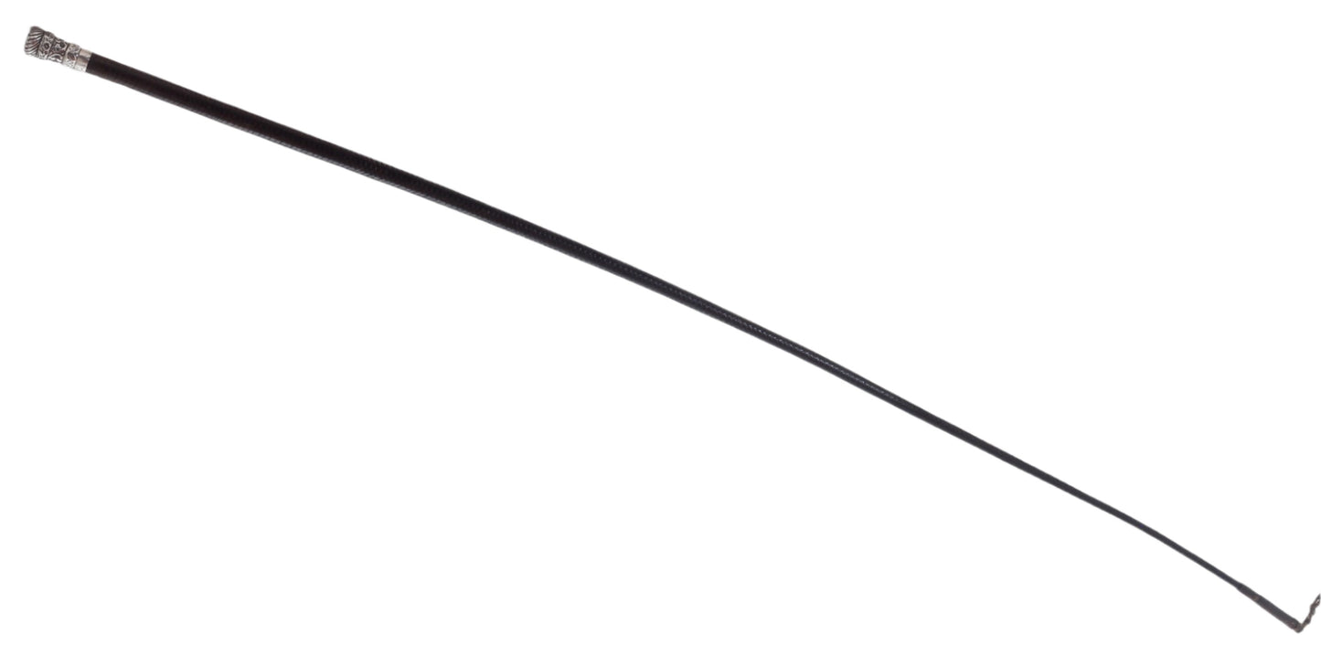Antique Leather Sidesaddle Riding Whip or Crop