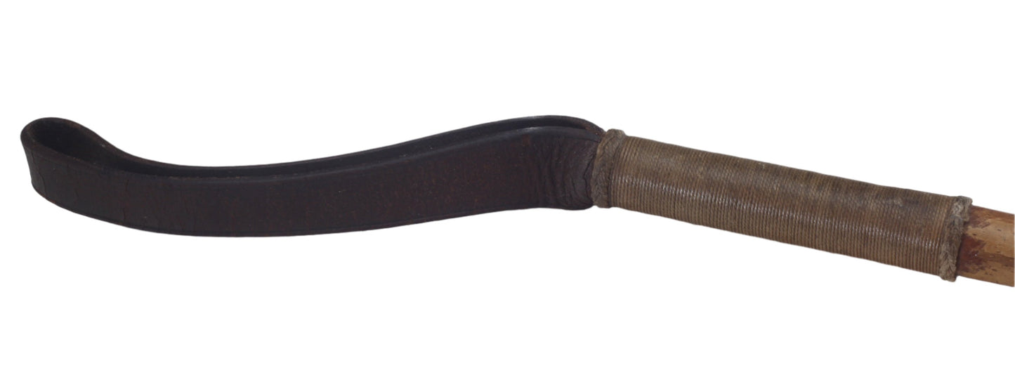 Antique Clouded Cane Hunting Whip or Crop for a Lady