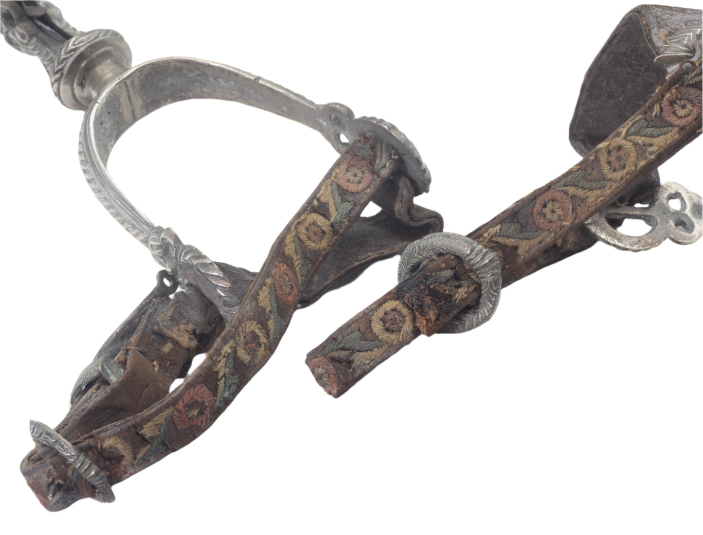 Pair of Antique Spurs from Peru