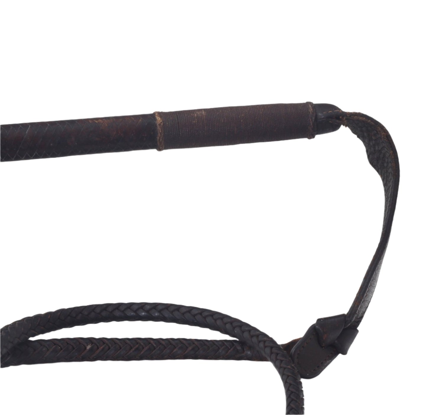 1948 Gents Leather Hunting Whip