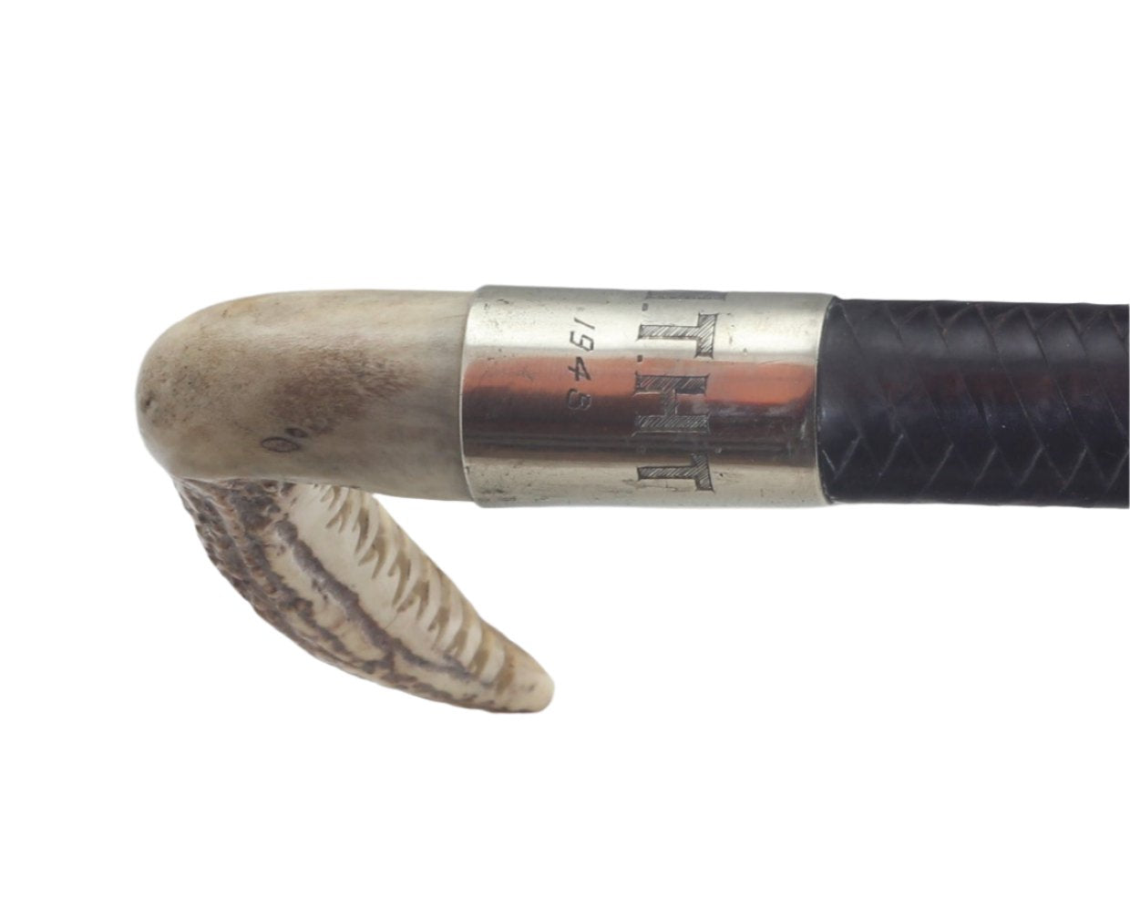 1948 Gents Leather Hunting Whip