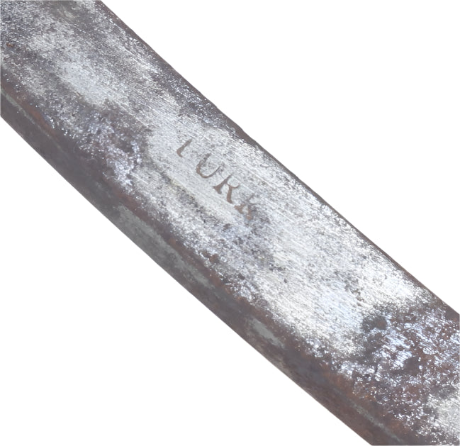 A Pair of Antique Steel Stirrups by Turk