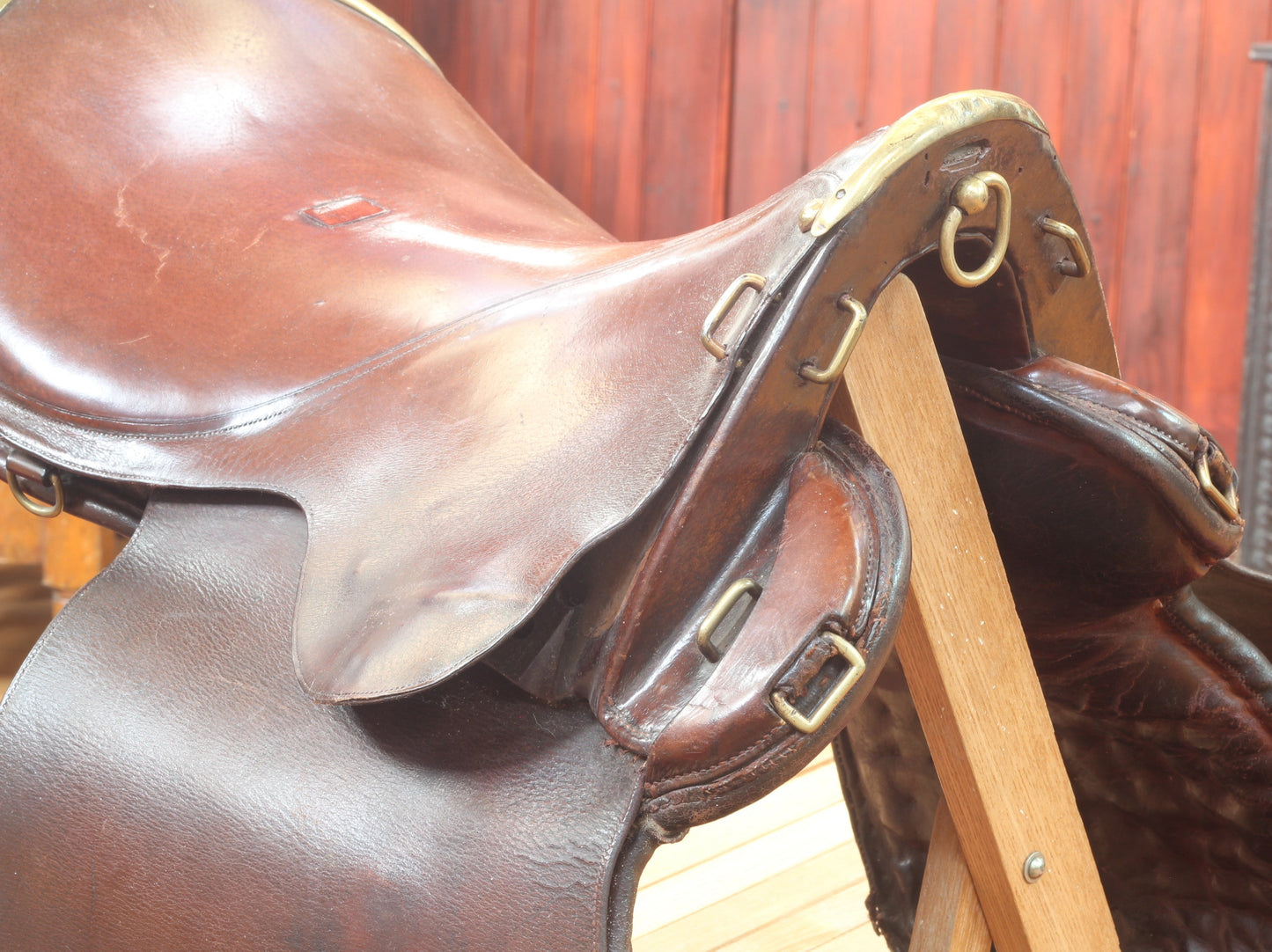 Whippy Steggall British Military Officer's Saddle 1891 Pattern