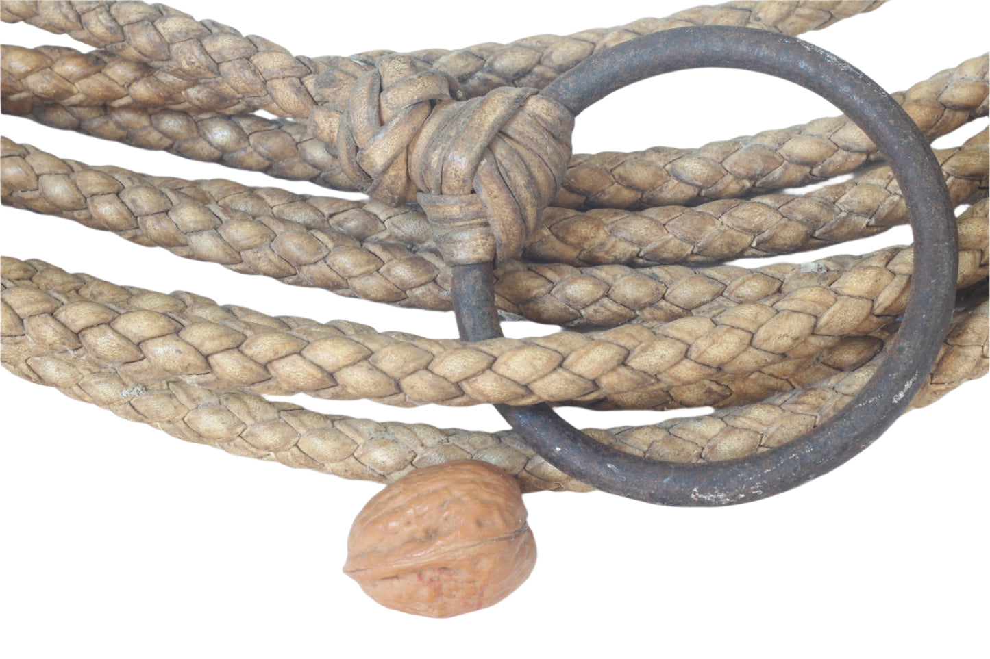 Vintage 54ft (16.5m)Braided Rawhide Lasso or Reata