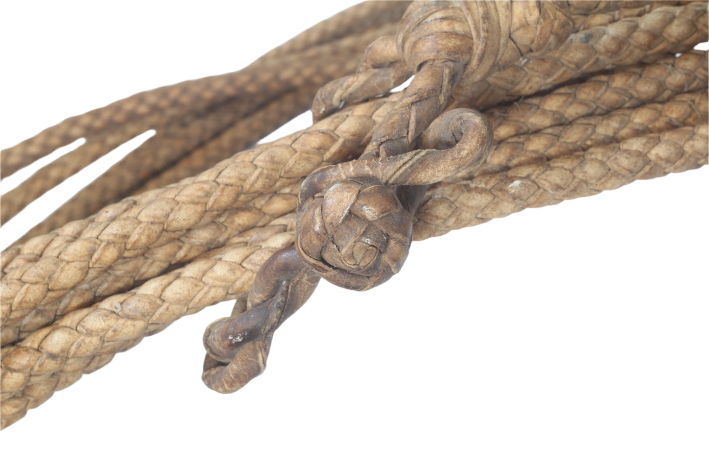 Vintage 54ft (16.5m)Braided Rawhide Lasso or Reata