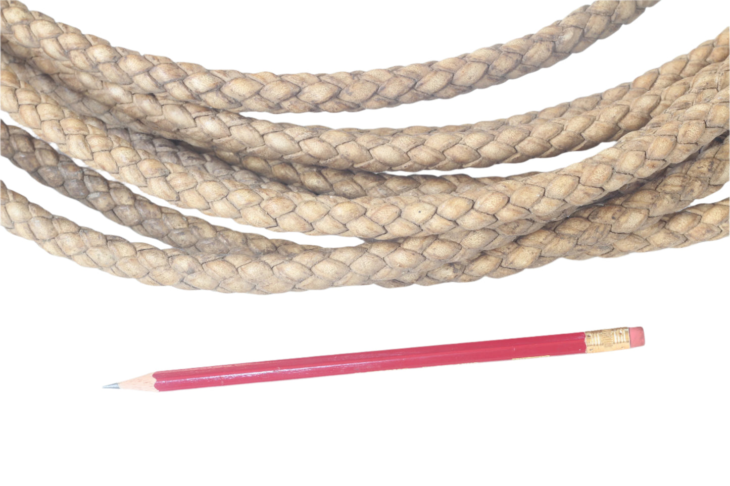 Vintage 54ft (16.5m)Braided Rawhide Lasso or Reata