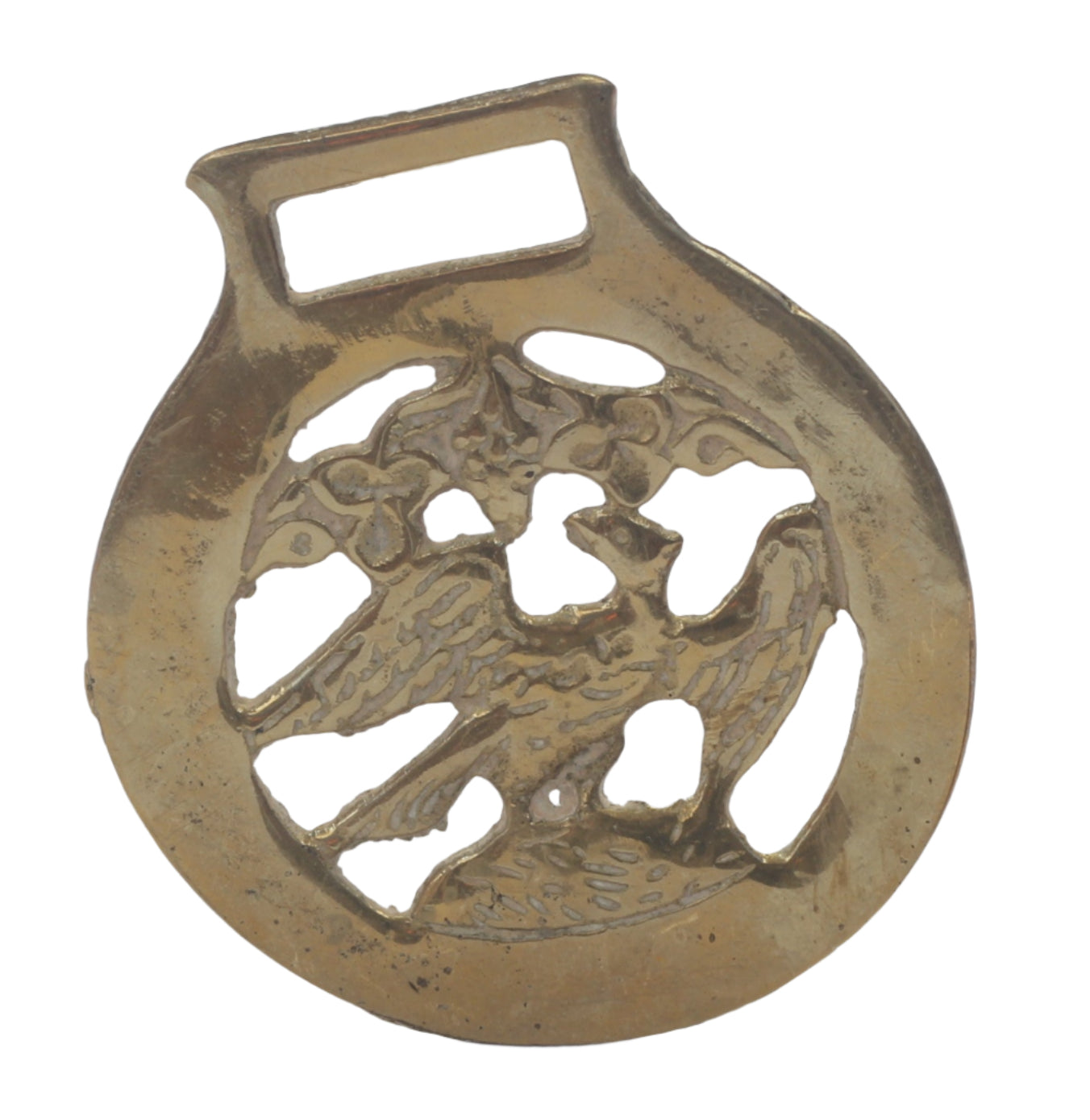 Vintage Horse Brass with an Eagle