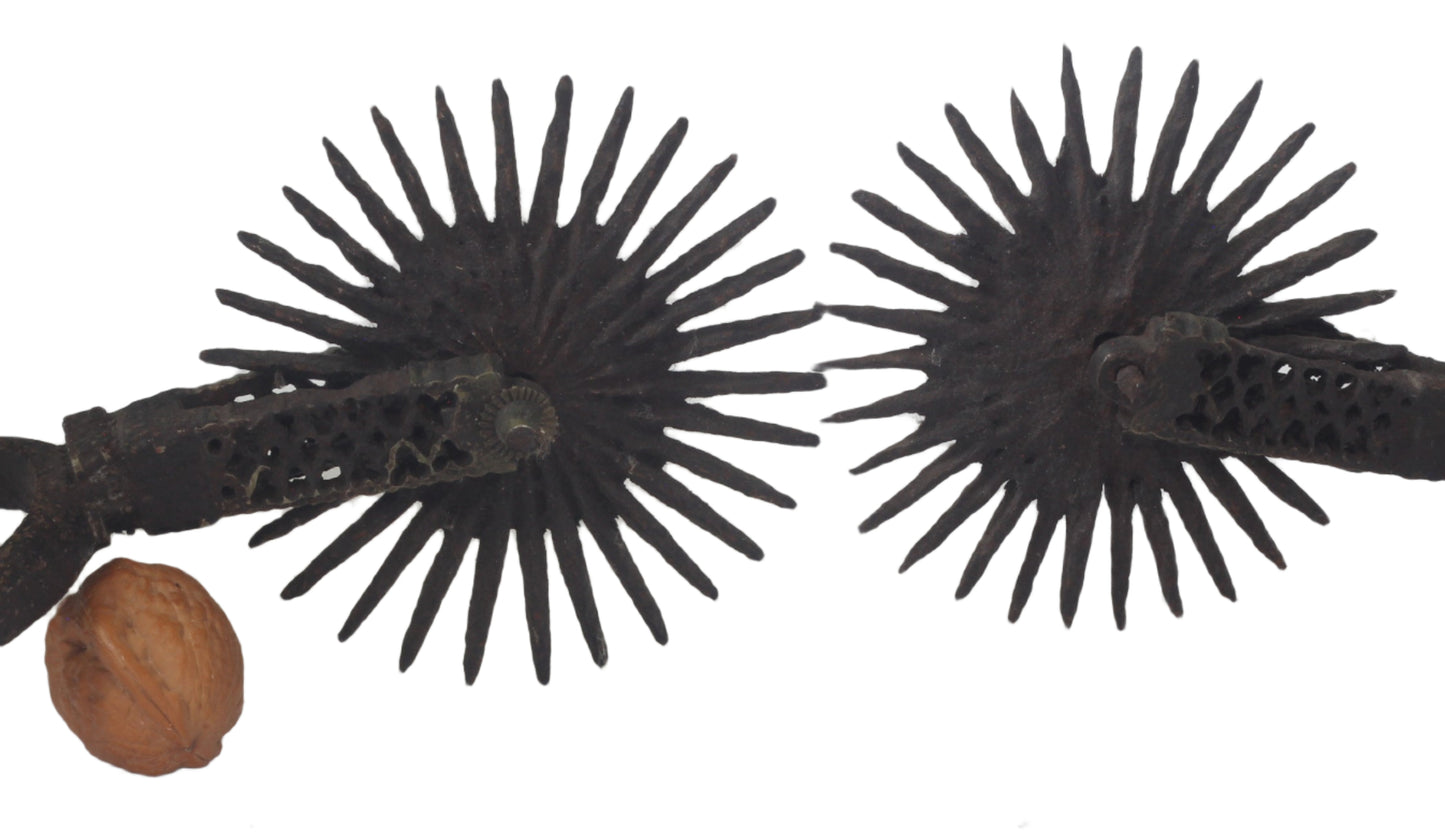 A Pair of Old Chilean Huaso Spurs