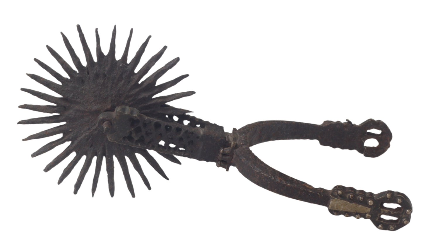 A Pair of Old Chilean Huaso Spurs