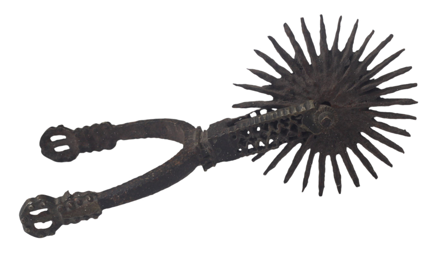 A Pair of Old Chilean Huaso Spurs