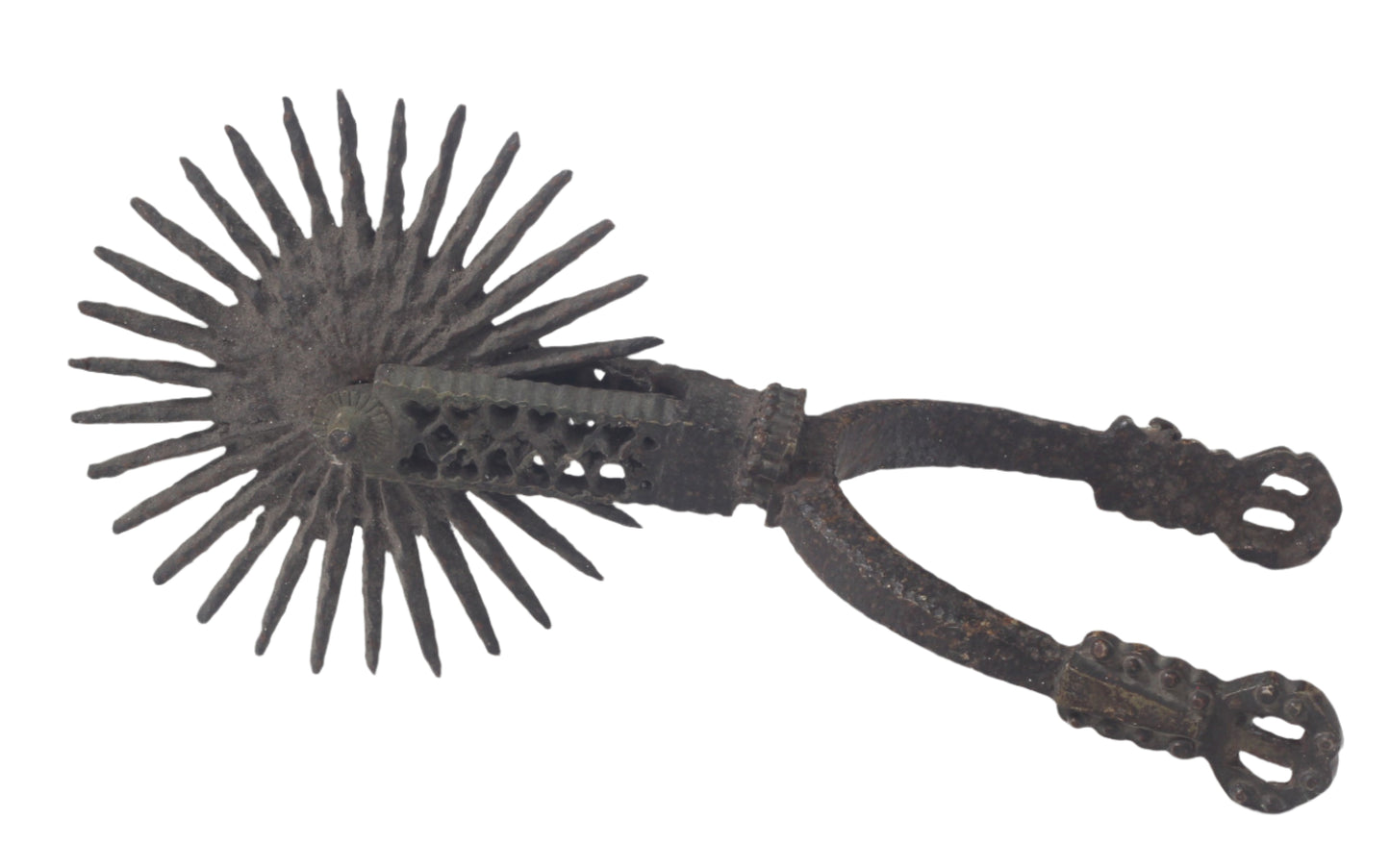 A Pair of Old Chilean Huaso Spurs