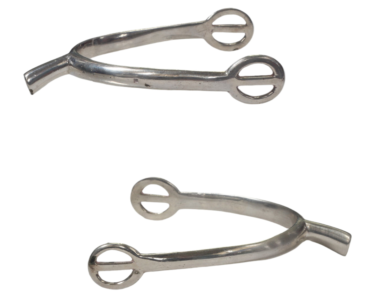 Pair of Egyptian 900 Silver Prince of Wales Spurs
