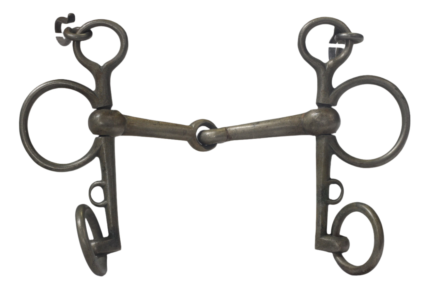 A Vintage Small Jointed Pelham Bit