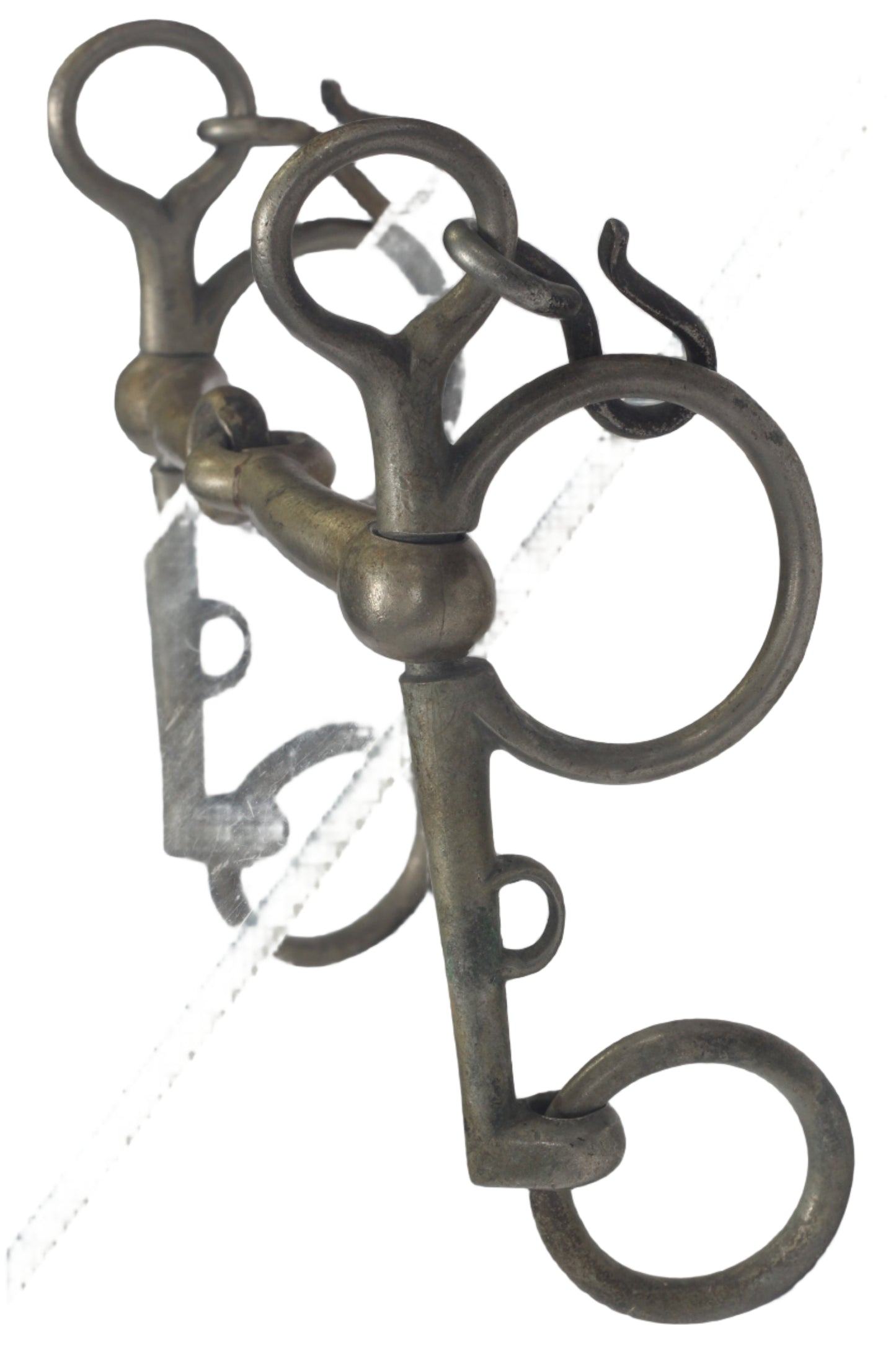 A Vintage Small Jointed Pelham Bit