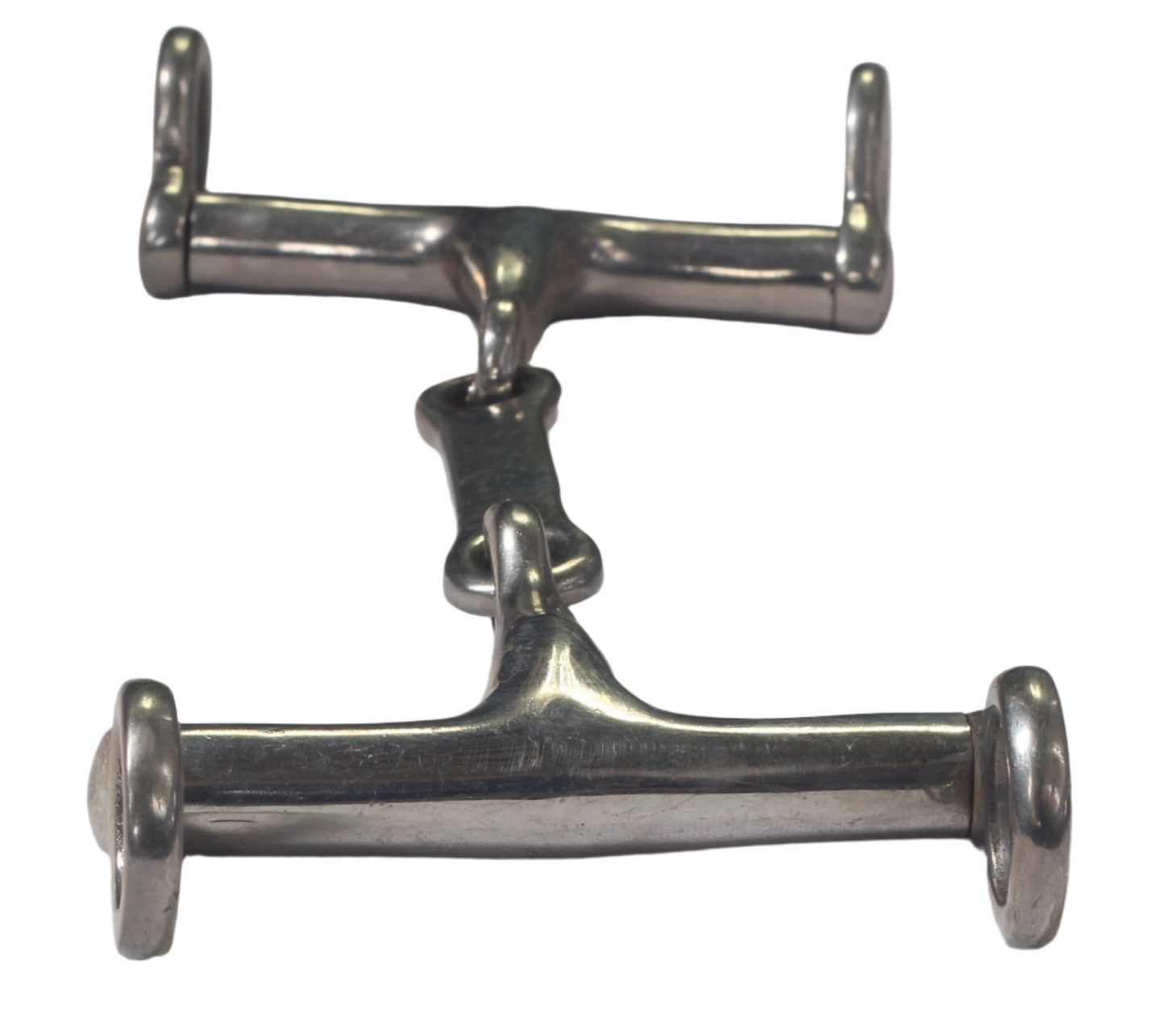 A Barrel Cheek Duncan Gag Bit with Dr Bristol Mouth