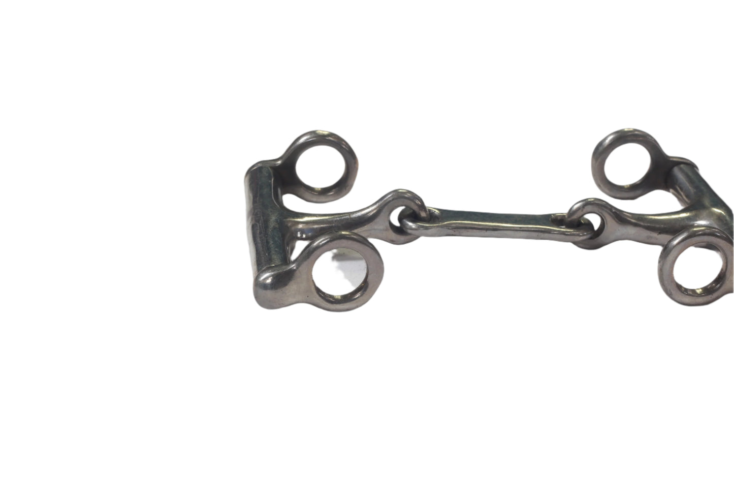 A Barrel Cheek Duncan Gag Bit with Dr Bristol Mouth - Bit852