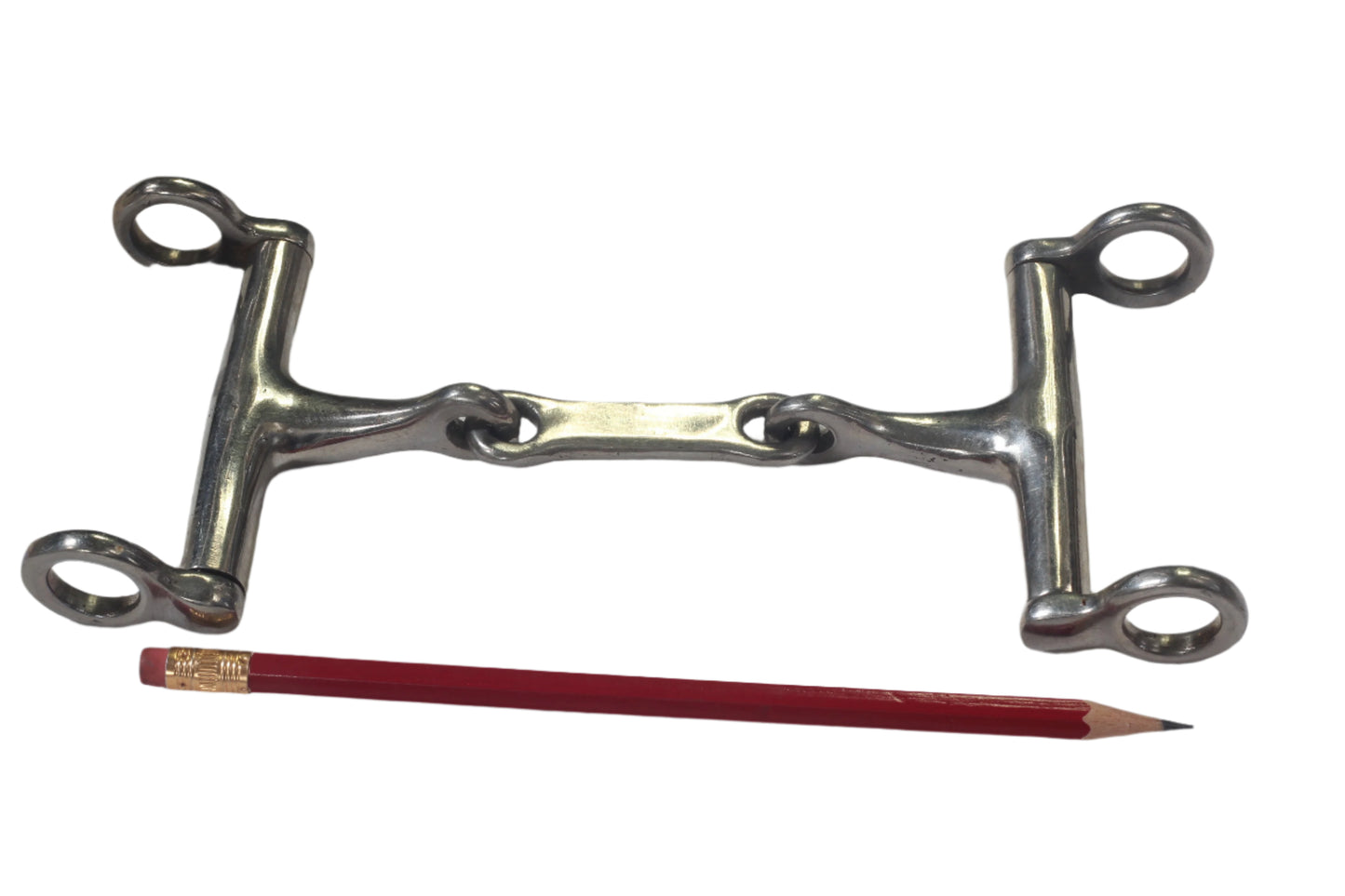 A Barrel Cheek Duncan Gag Bit with Dr Bristol Mouth