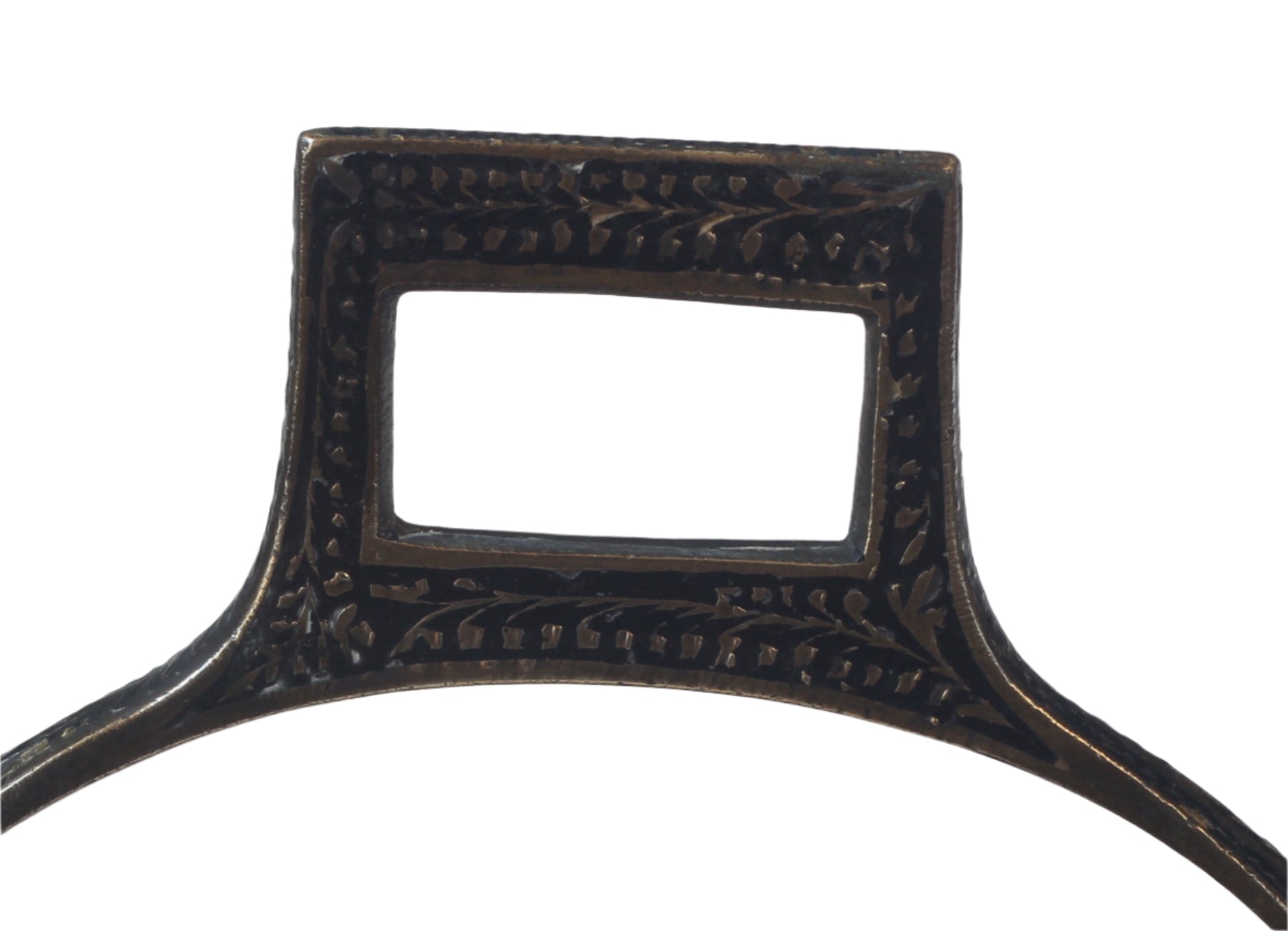 Pair of Decorated Indian Stirrups