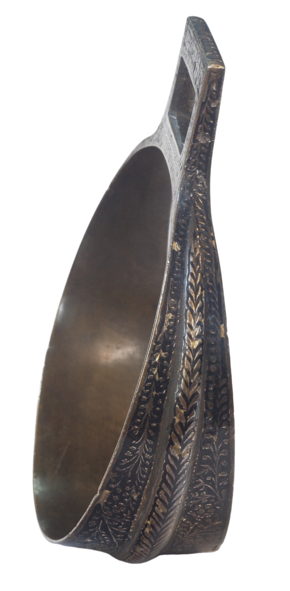 Decorated Indian stirrups