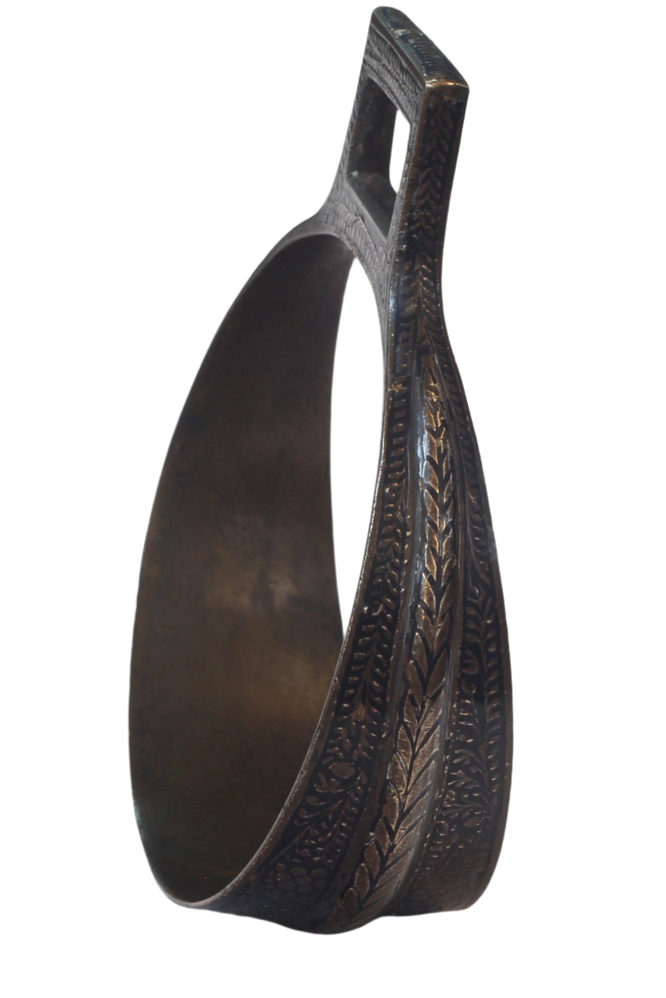 Decorated Indian stirrups