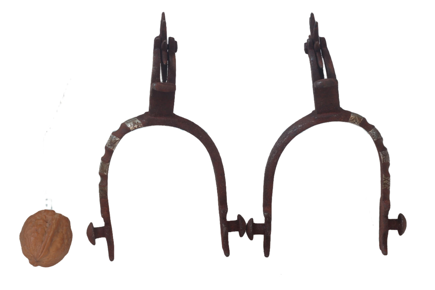 Antique California cowboy spurs