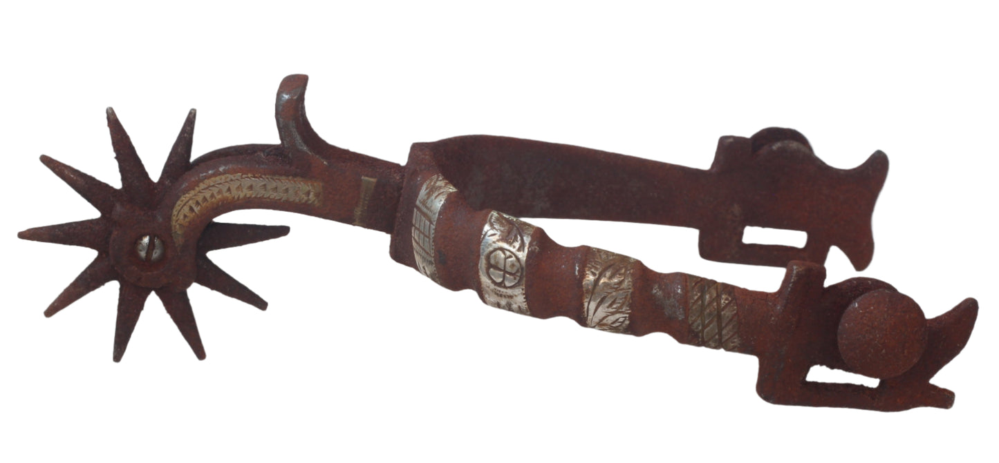 Antique California cowboy spurs