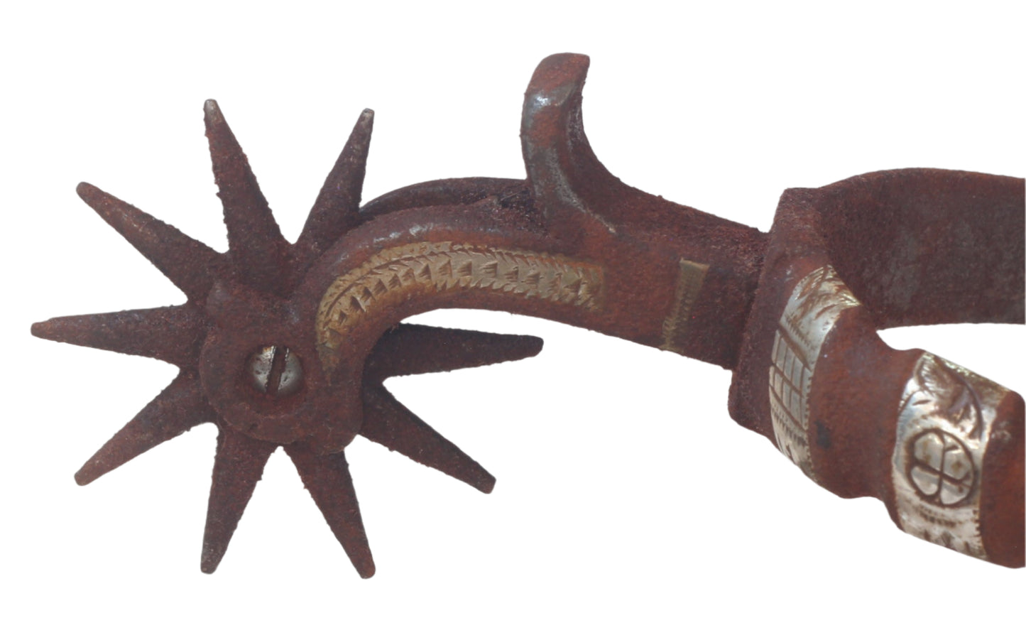 Antique California cowboy spurs