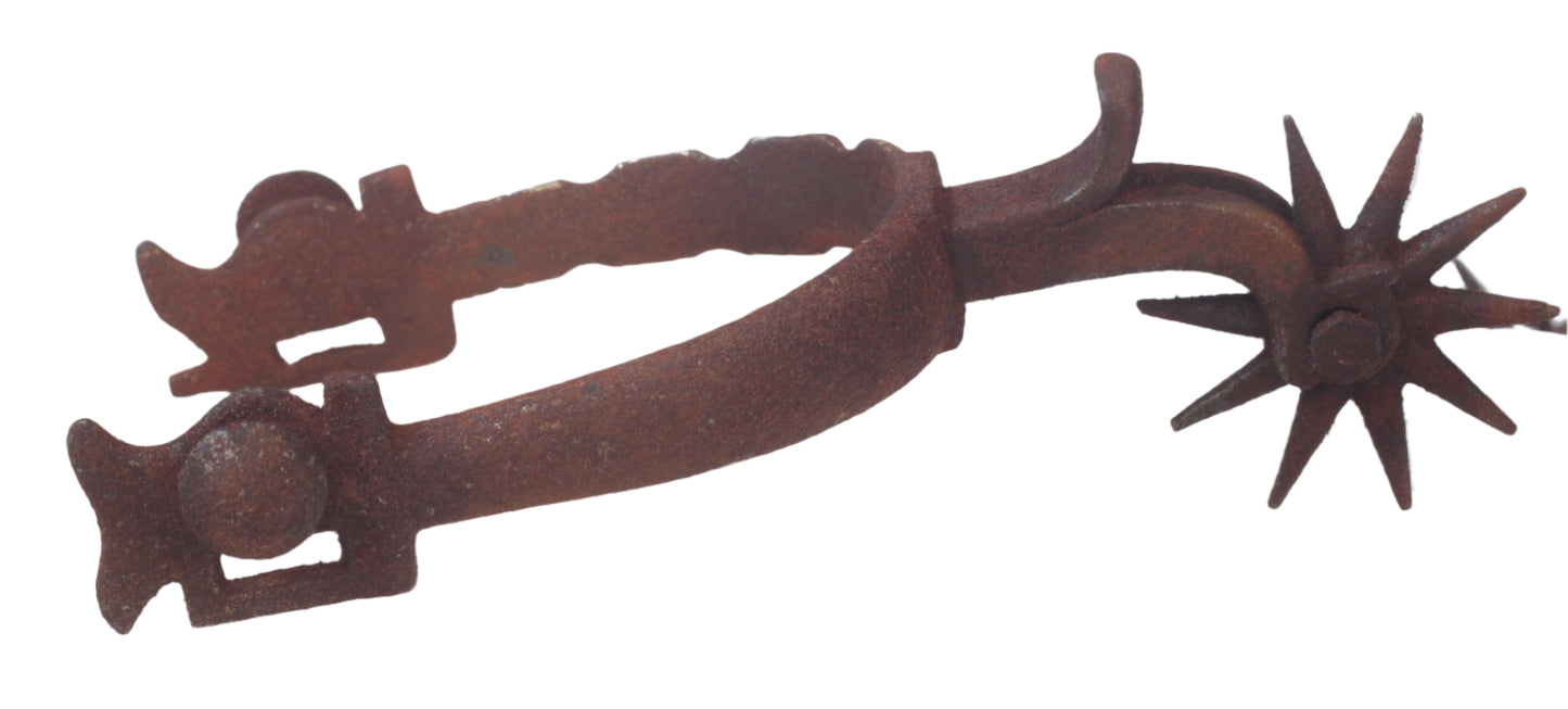 Antique California cowboy spurs