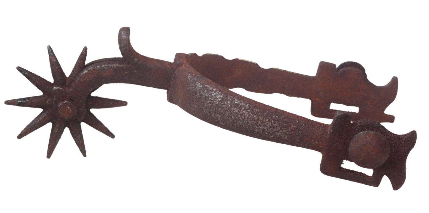 Antique California cowboy spurs