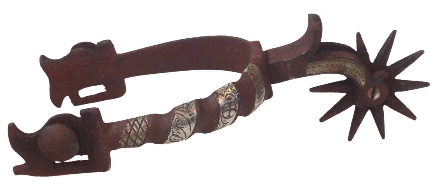 Antique California cowboy spurs