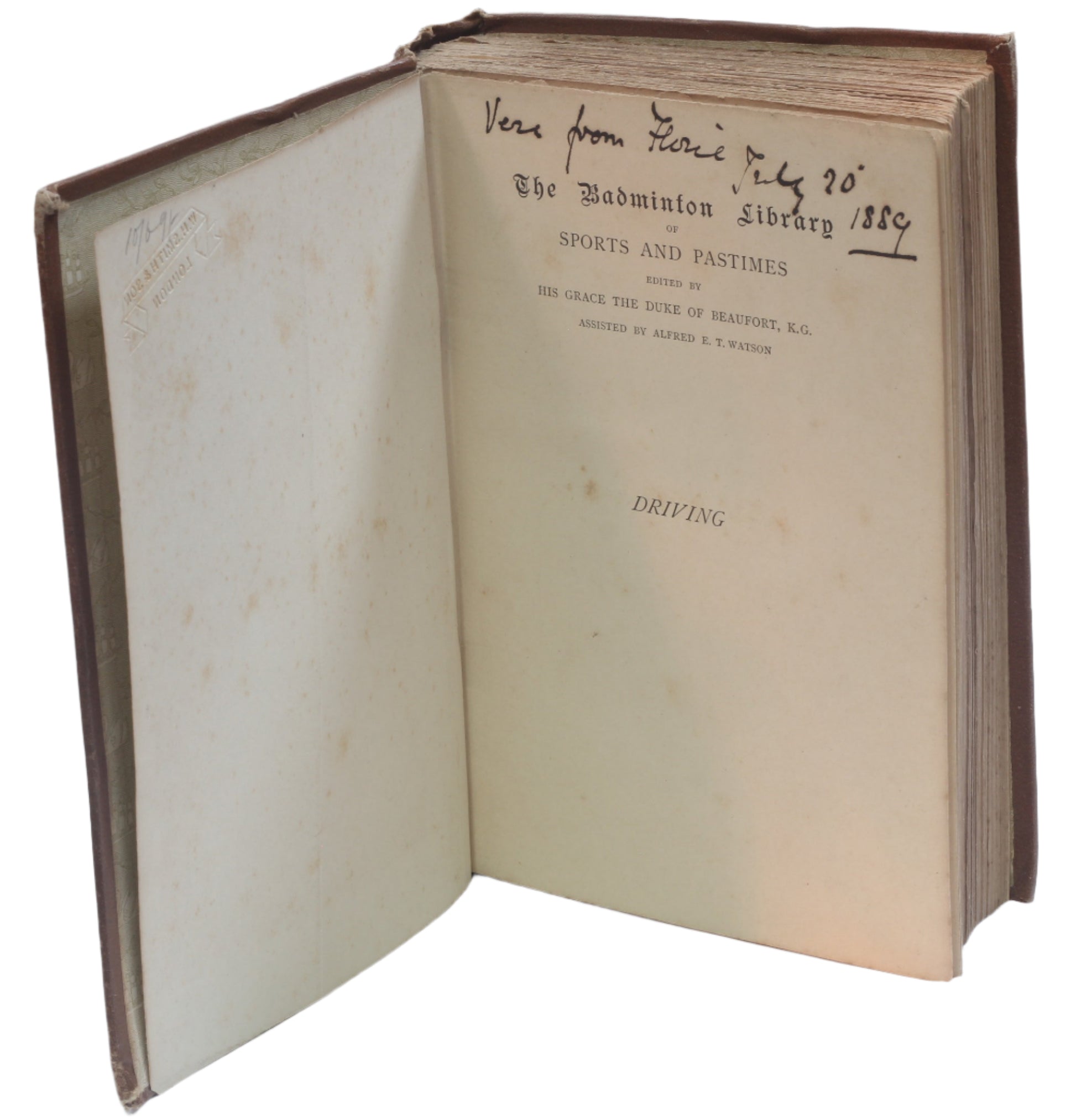The Badminton Library: Driving by the Duke of Beaufort, 1st Ed 1889