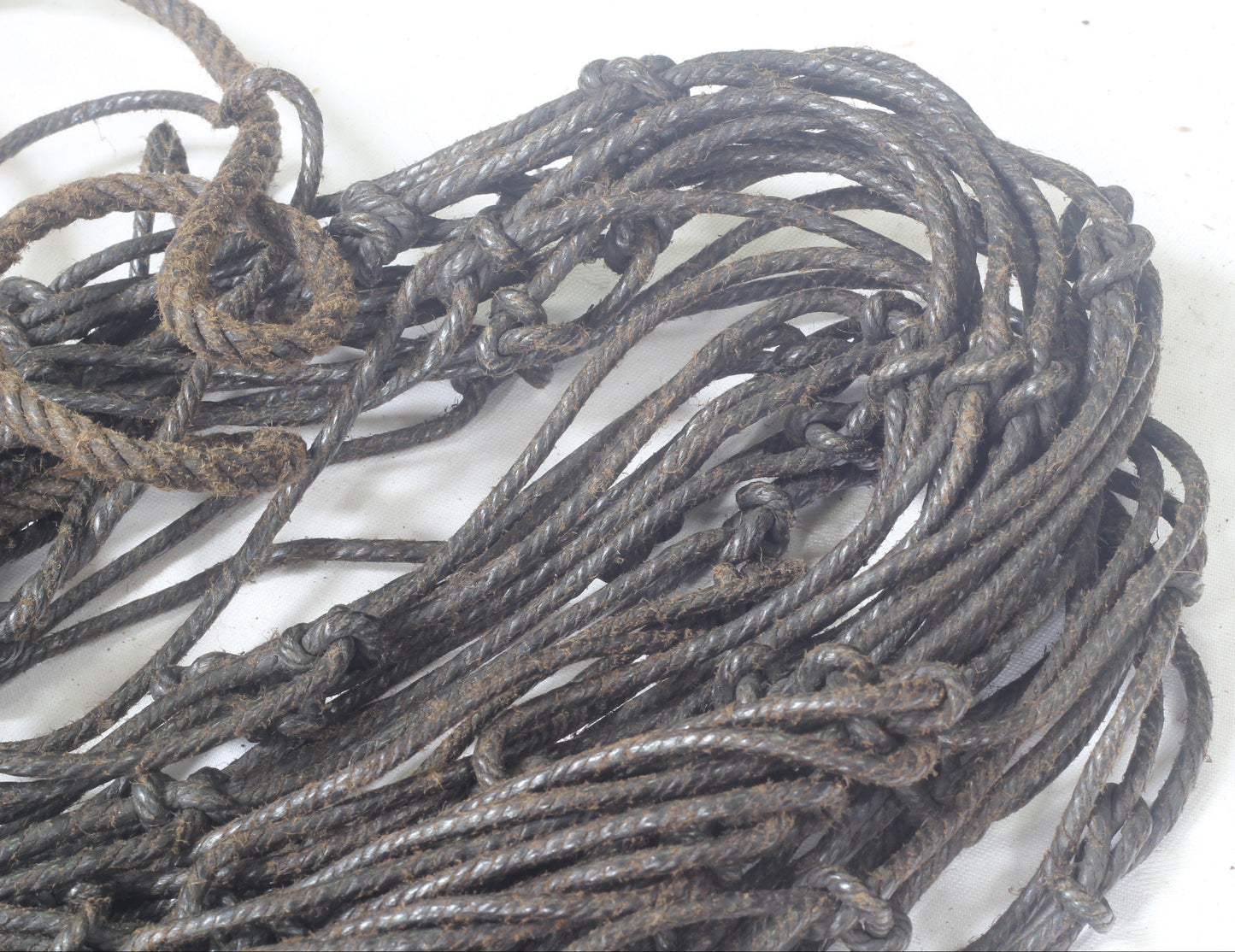 A 1960s British Army Tarred Haynet with Sealed Standard Pattern