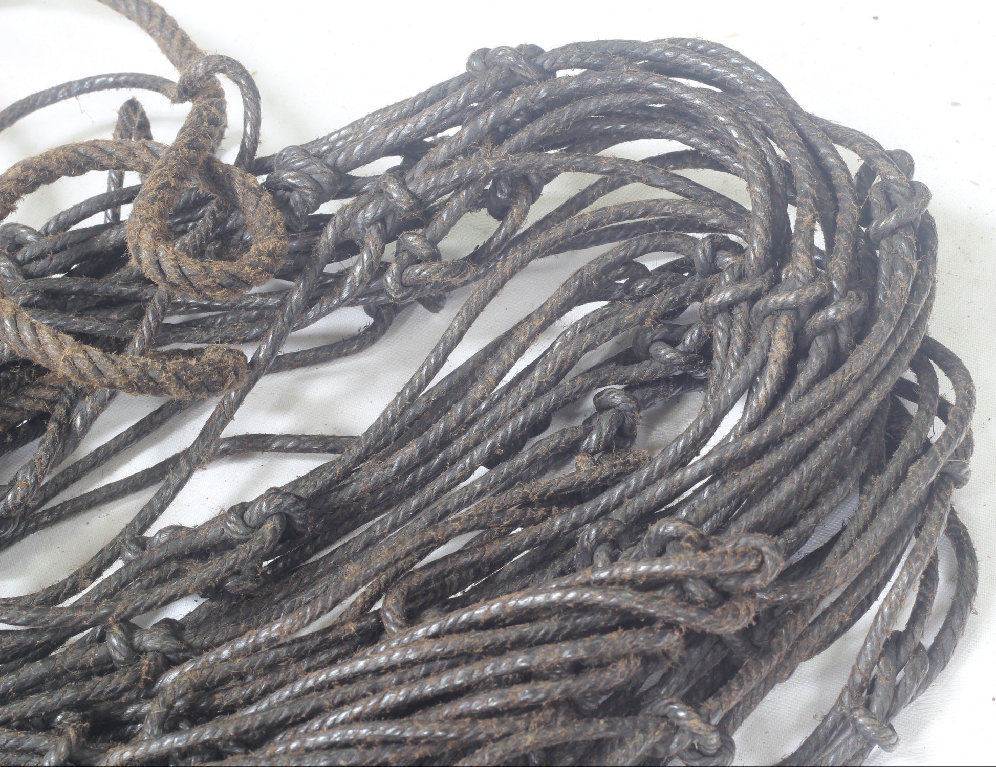 A 1960s British Army Tarred Haynet with Sealed Standard Pattern