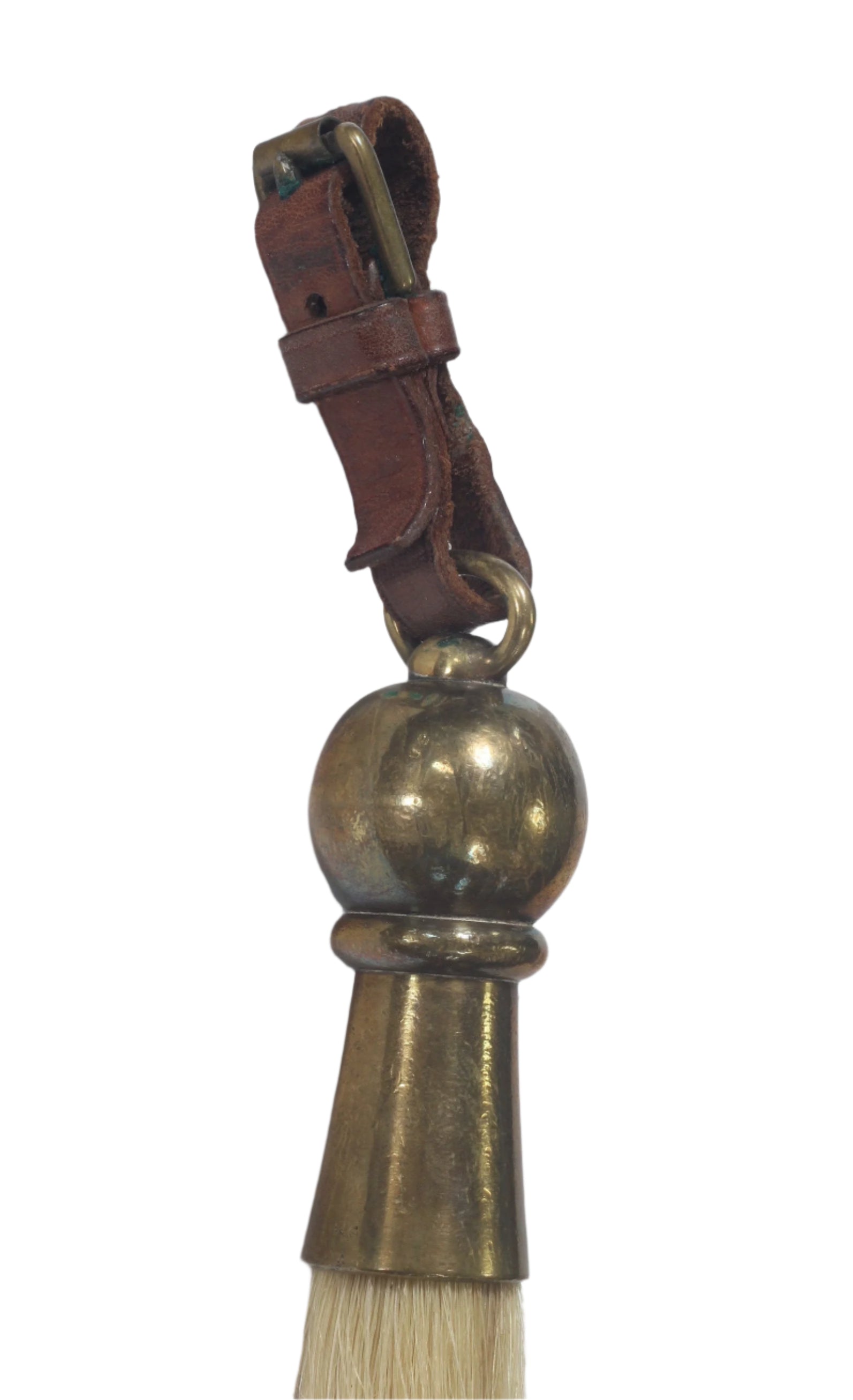 A White Throat Plume or Beard for a Cavalry Officer's Horse