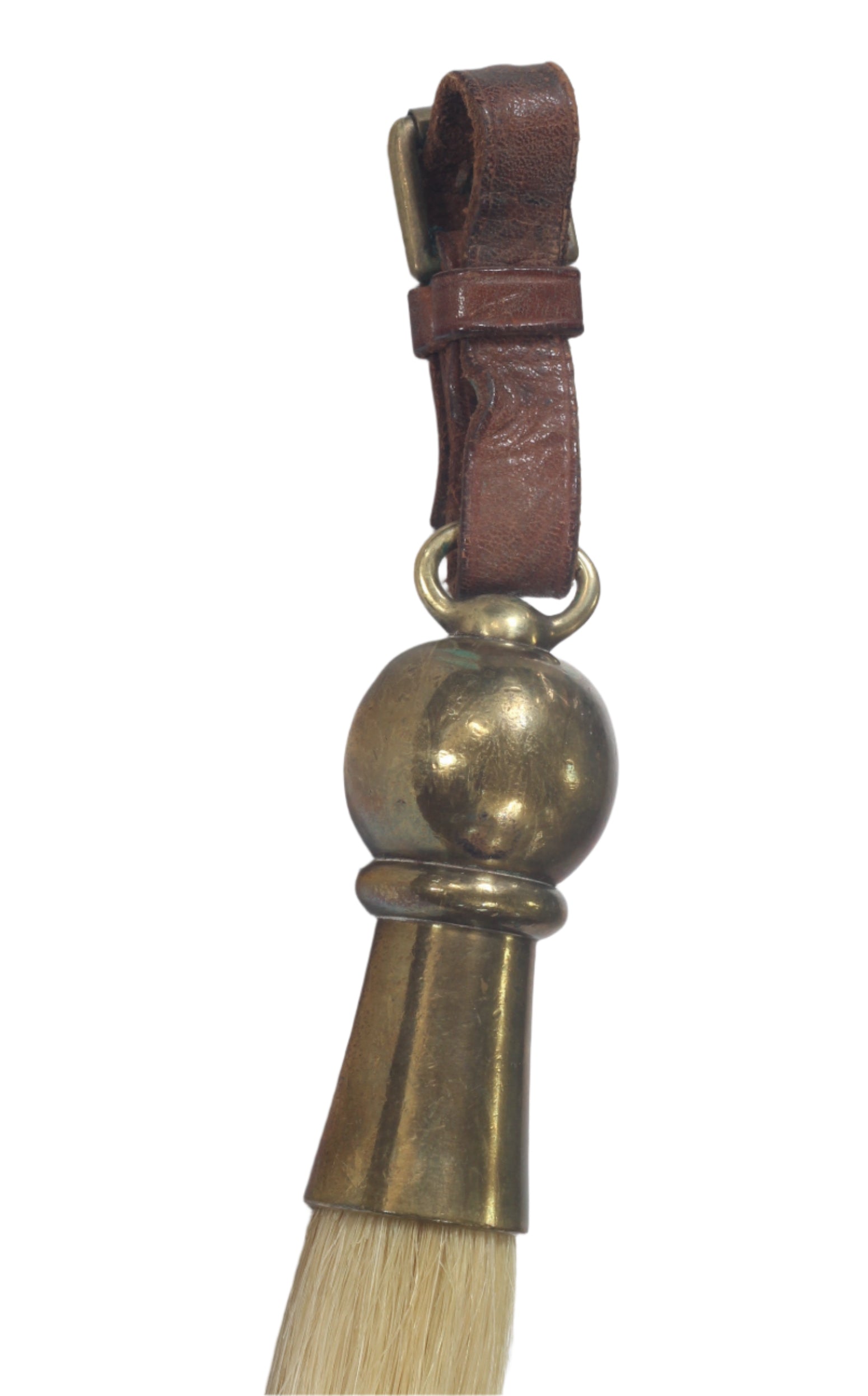 A White Throat Plume or Beard for a Cavalry Officer's Horse