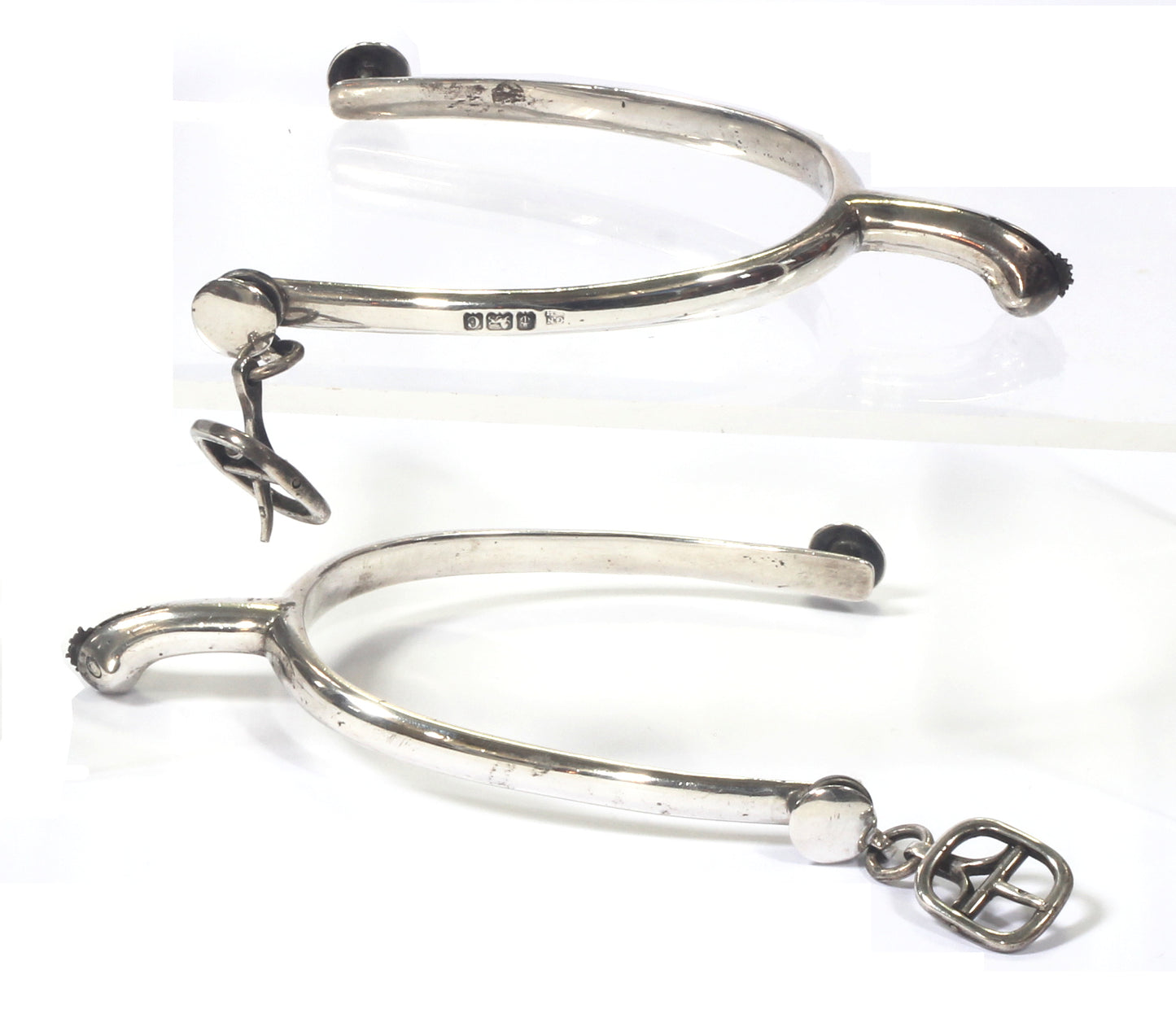 Pair of 1927 Hallmarked Silver Riding / Hunting Spurs